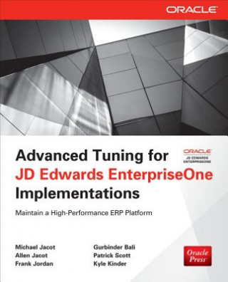 Kniha Advanced Tuning for JD Edwards EnterpriseOne Implementations Michael Jacot