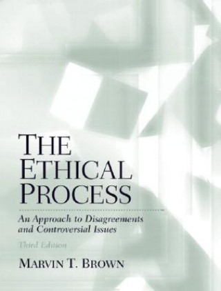 Knjiga Ethical Process, The Marvin T Brown