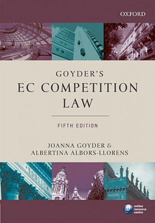 Könyv Goyder's EC Competition Law Albertina Goyder