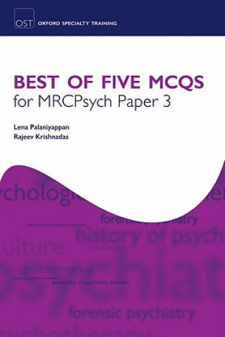 Kniha Best of Five MCQs for MRCPsych Paper 3 Lena Kathiravan Palaniyappan