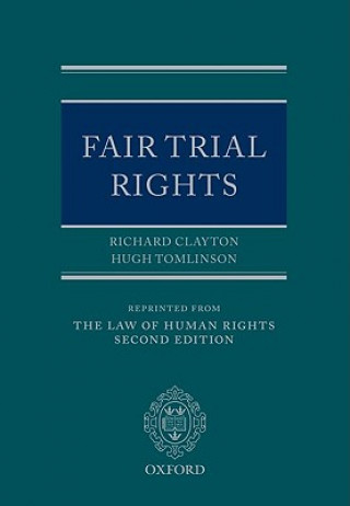 Kniha Fair Trial Rights Richard Clayton