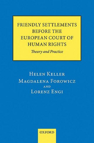 Carte Friendly Settlements before the European Court of Human Rights Helen Keller