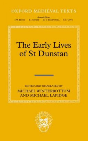 Book Early Lives of St Dunstan Michael Winterbottom