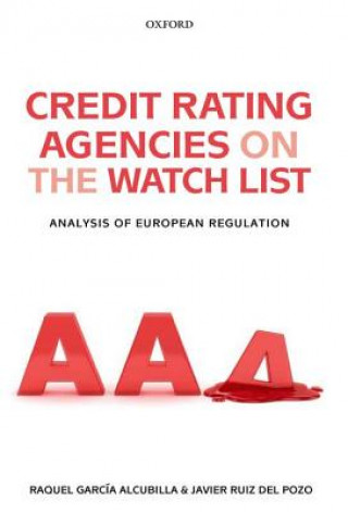 Könyv Credit Rating Agencies on the Watch List Raquel Garcia Alcubilla