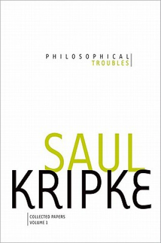 Książka Philosophical Troubles Saul A Kripke