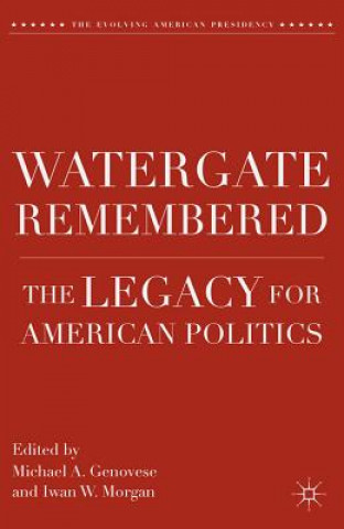 Livre Watergate Remembered Michael A Genovese