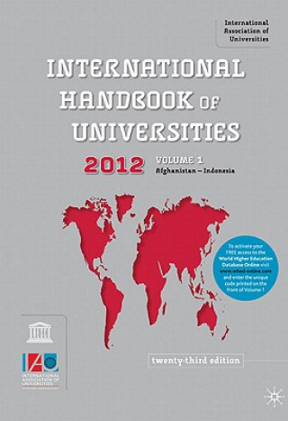 Kniha International Handbook of Universities Association International