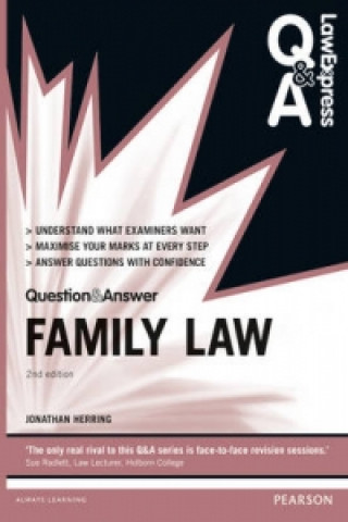 Könyv Law Express Question and Answer: Family Law Jonathan Herring