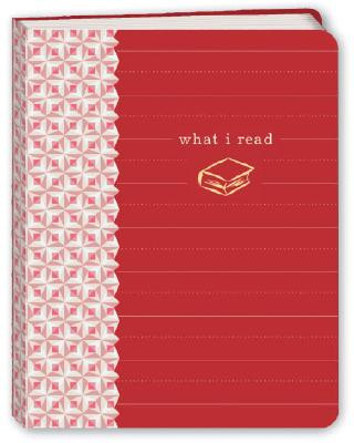 Kalendář/Diář What I Read (Red) Mini Journal Potter Style