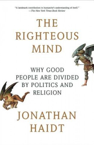 Kniha The Righteous Mind Jonathan Haidt