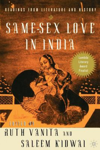 Kniha Same-Sex Love in India R Vanita