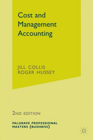 Kniha Cost and Management Accounting Jill Hussey