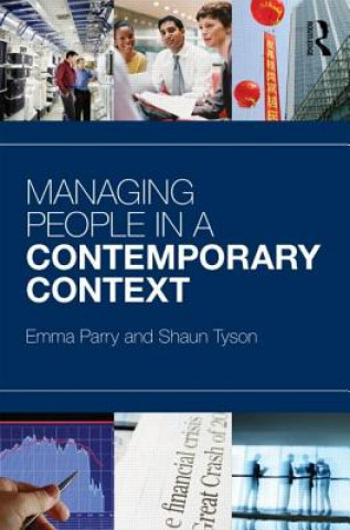Kniha Managing People in a Contemporary Context Emma Parry