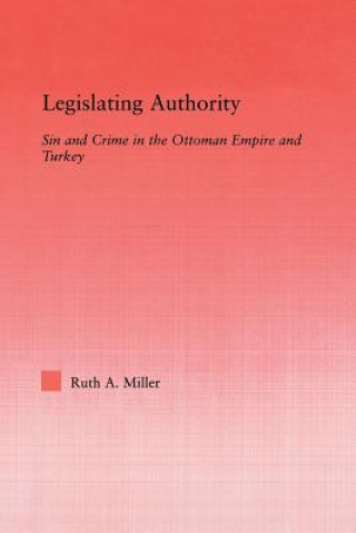 Kniha Legislating Authority Ruth Miller