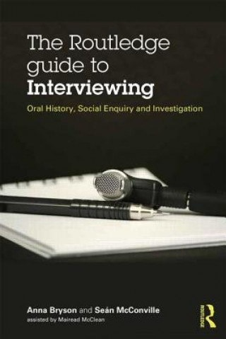 Książka Routledge Guide to Interviewing Sean McConville