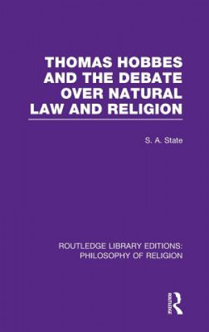 Book Thomas Hobbes and the Debate over Natural Law and Religion S A State