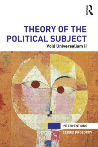 Buch Theory of the Political Subject Sergei Prozorov