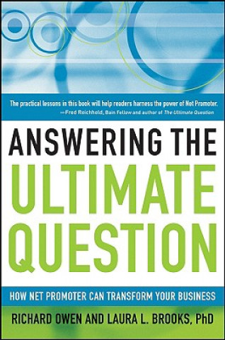 Book Answering the Ultimate Question Richard Owen