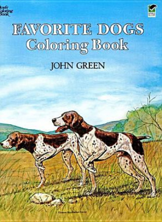 Carte Favorite Dogs Coloring Book John Green