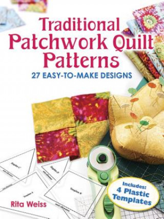 Book Traditional Patchwork Quilt Patterns with Plastic Templates Rita Weiss