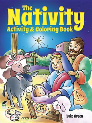 Könyv Nativity Activity and Coloring Book Yuko Green