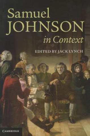 Book Samuel Johnson in Context Jack Lynch