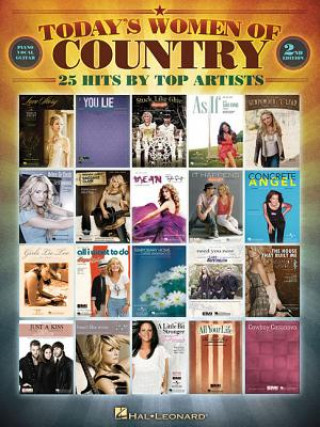 Carte Today's Women of Country Hal Leonard Publishing Corporation