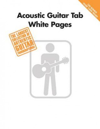 Książka Acoustic Guitar TAB White Pages 