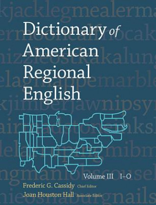 Carte Dictionary of American Regional English Frederic G Cassidy