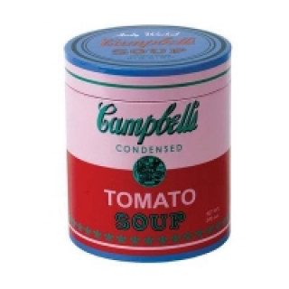 Book Andy Warhol Soup Can Pink 200 Piece Puzzle 