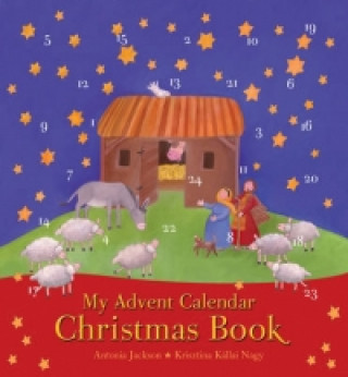 Kniha My Advent Calendar Christmas Book Antonia Jackson