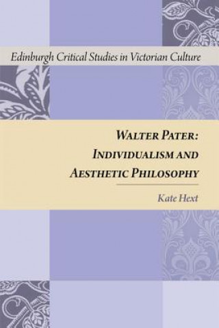 Kniha Walter Pater Kate Hext