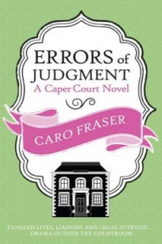 Kniha Errors of Judgment Caro Fraser
