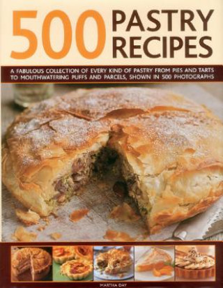 Könyv 500 Pastry Recipes Martha Day