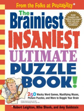 Livre Brainest Insaniest Ultimate Puzzle Robert Leighton