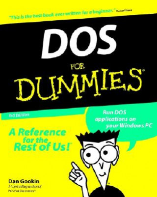 Carte DOS For Dummies 3e Dan Gookin