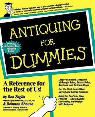 Kniha Antiquing For Dummies Ron Zoglin