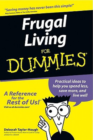 Książka Frugal Living For Dummies Deborah Taylor-Hough