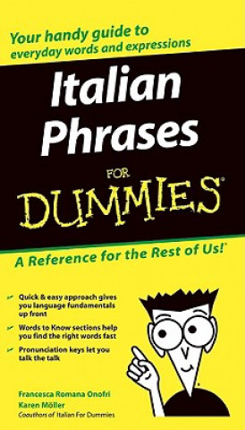 Kniha Italian Phrases for Dummies Francesca Roman Onofri