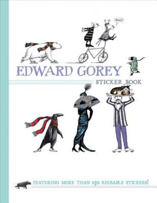 Książka Edward Gorey Sticker Book Edward Gorey