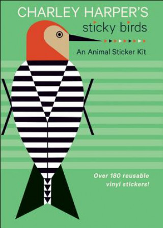 Carte Charley Harper's Sticky Birds   an Animal Sticker Kit Harper