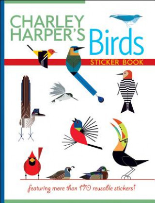 Книга Charley Harper's Birds Sticker Book Harper