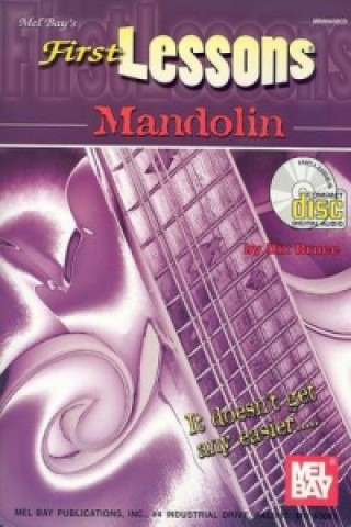 Knjiga First Lessons Mandolin Dix Bruce