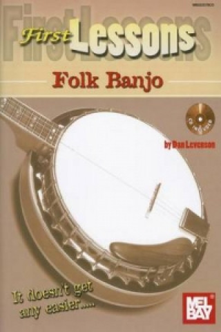 Książka First Lessons Folk Banjo Dan Levenson