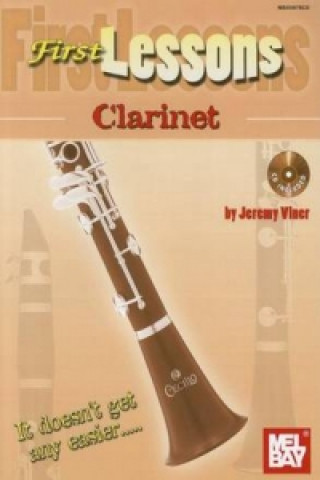Knjiga First Lessons Clarinet Jeremy Viner