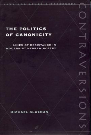 Könyv Politics of Canonicity Michael Gluzman
