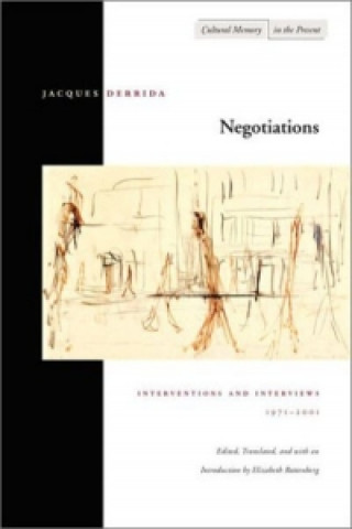 Книга Negotiations Jacques Derrida