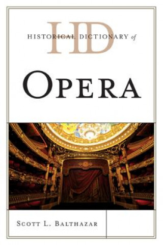 Kniha Historical Dictionary of Opera Scott L Balthazar