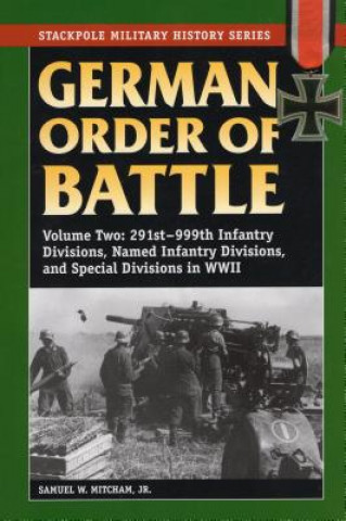 Kniha German Order of Battle Samuel W Mitcham