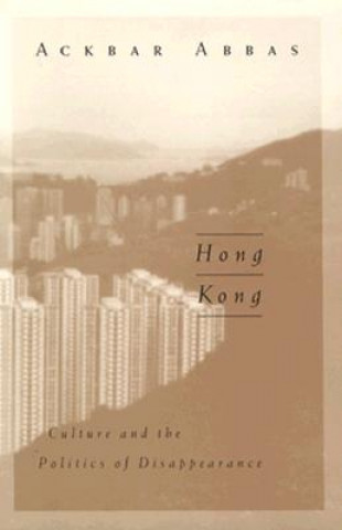 Könyv Hong Kong Ackbar Abbas